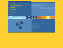 Tablet Screenshot of olmstedenvironmentalservices.com